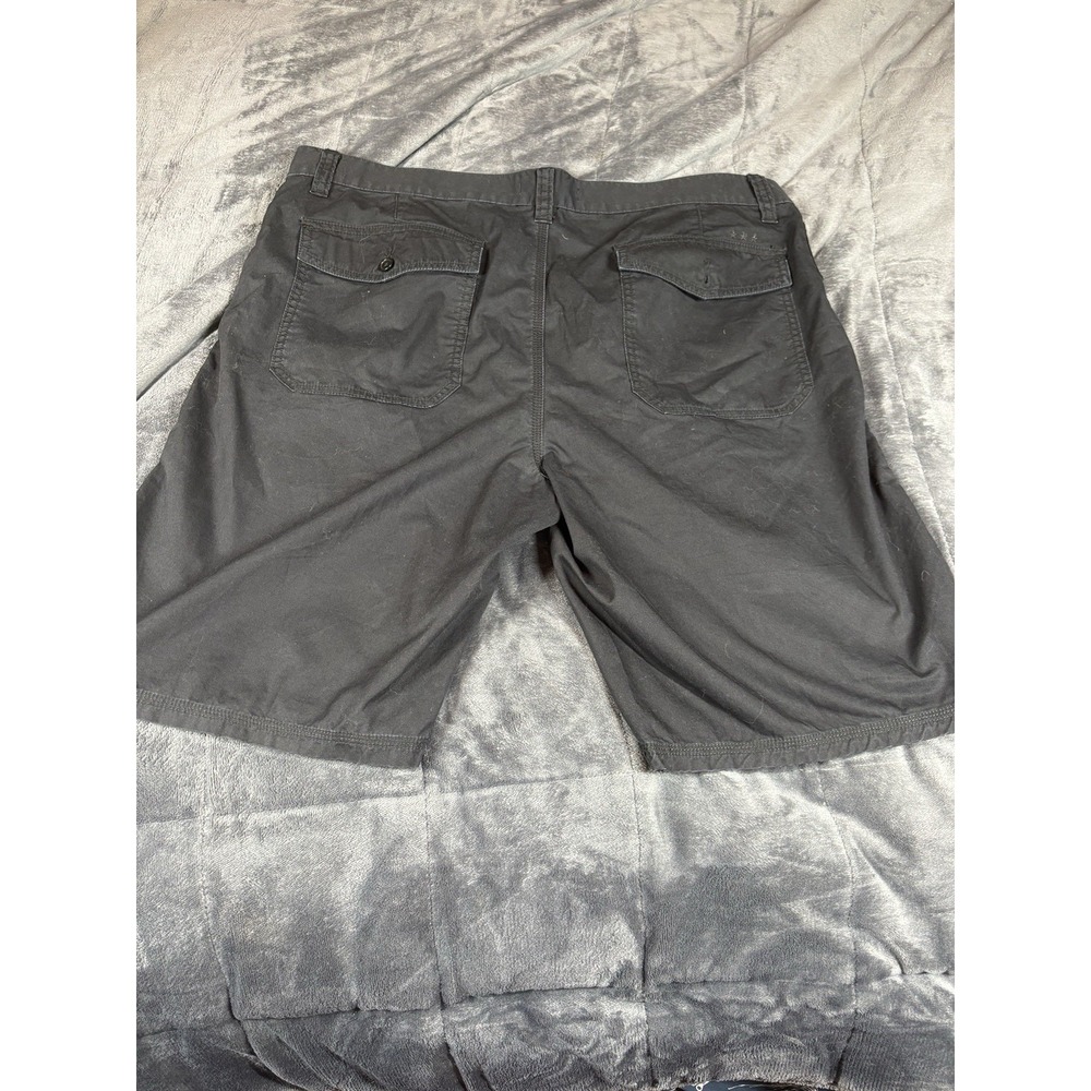 Mens John Varvatos Khaki Shorts 38 Black Cotton Chino - Picture 7 of 8